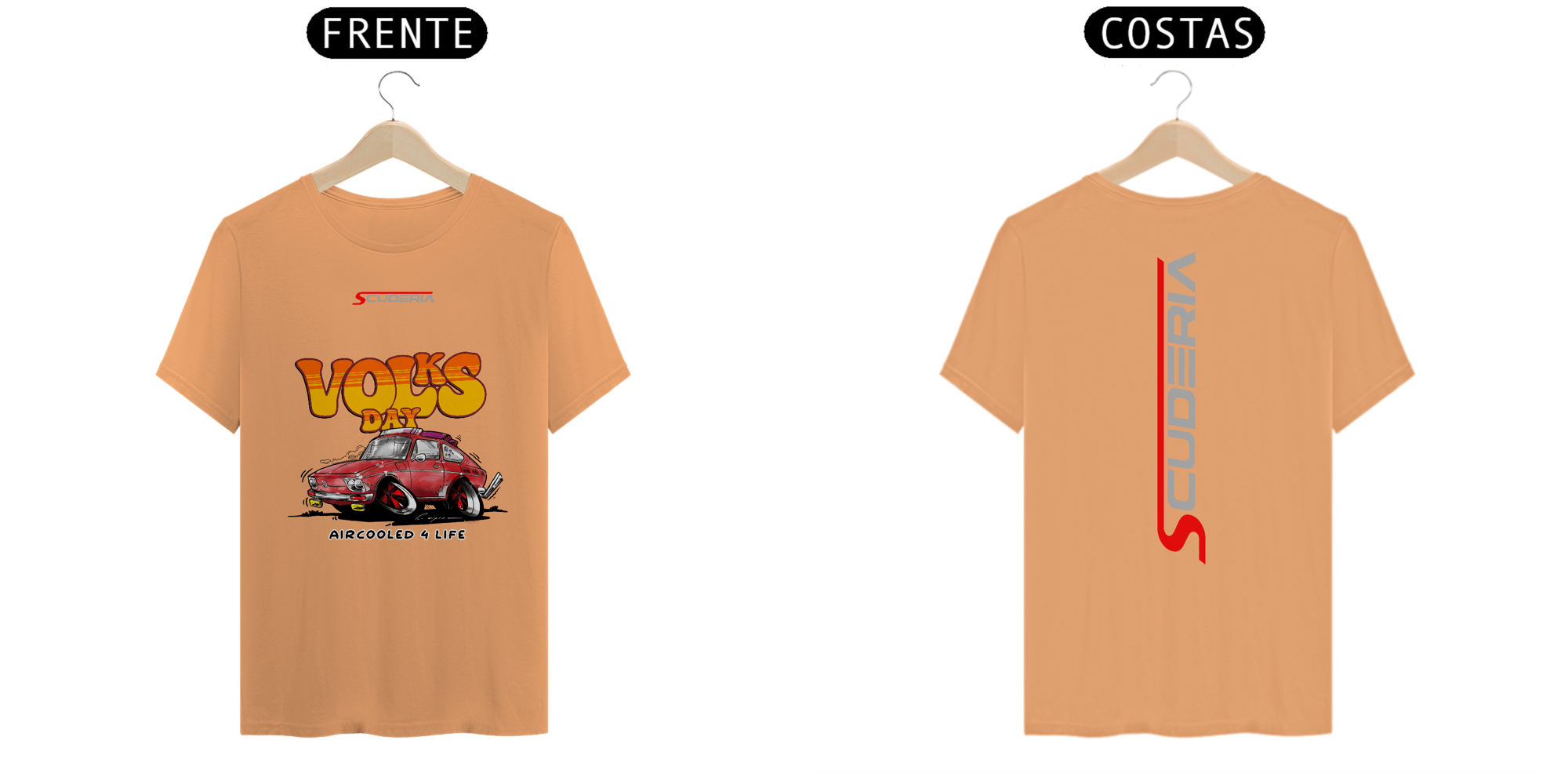 T-Shirt Estonada Coleção Volks Day TL Scuderia