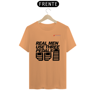 Nome do produto T-Shirt Estonada Real Men Use Three Pedals Scuderia