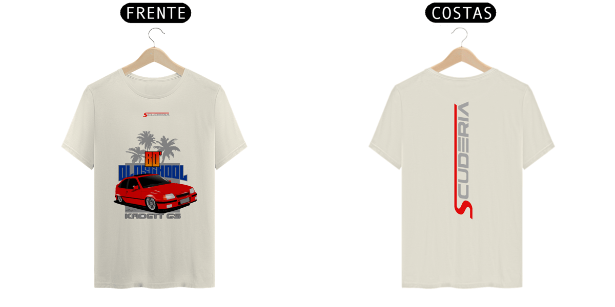Nome do produto: T-Shirt Pima Coleção Anos 80 kadett GS Scuderia