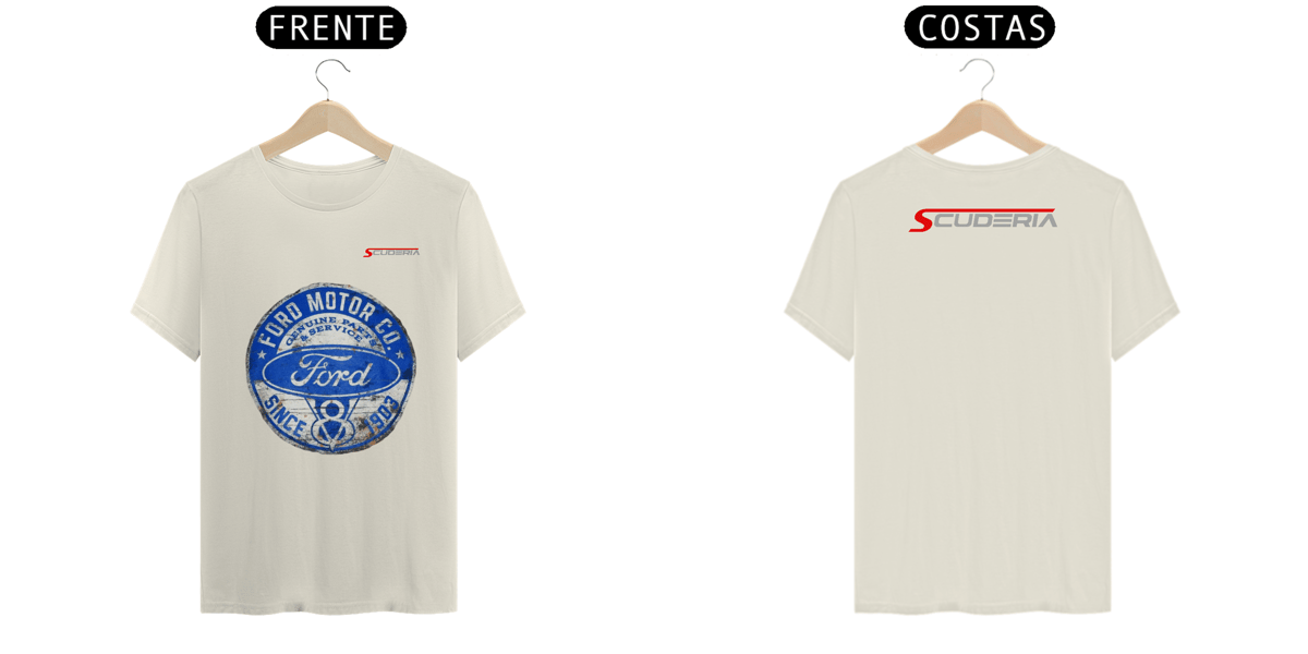 Nome do produto: T-Shirt Pima Ford Motor Company Scuderia