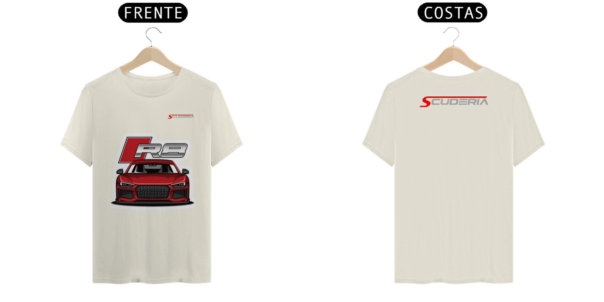 T-Shirt Pima Audi R8 Scuderia