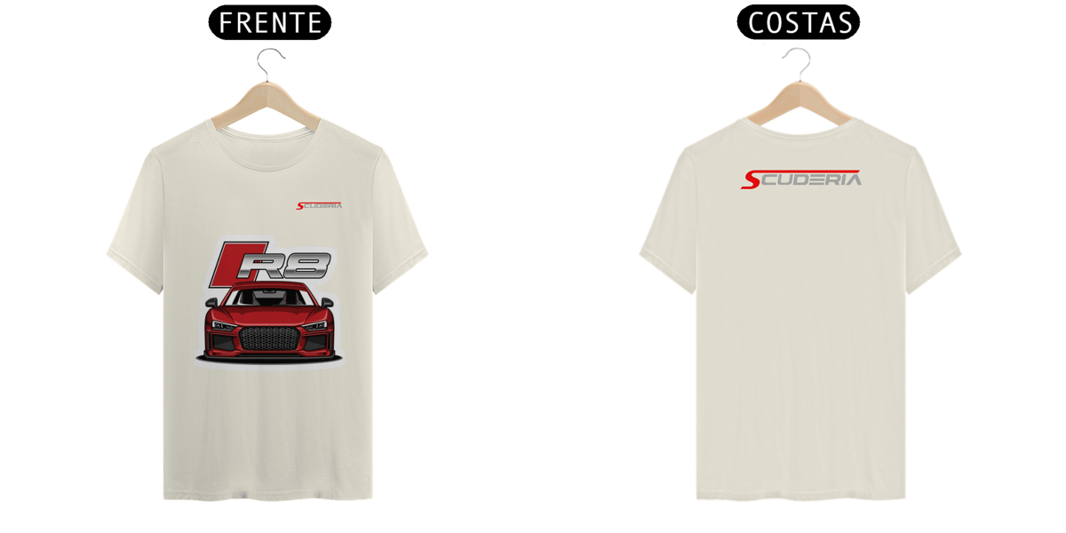 Nome do produto: T-Shirt Pima Audi R8 Scuderia