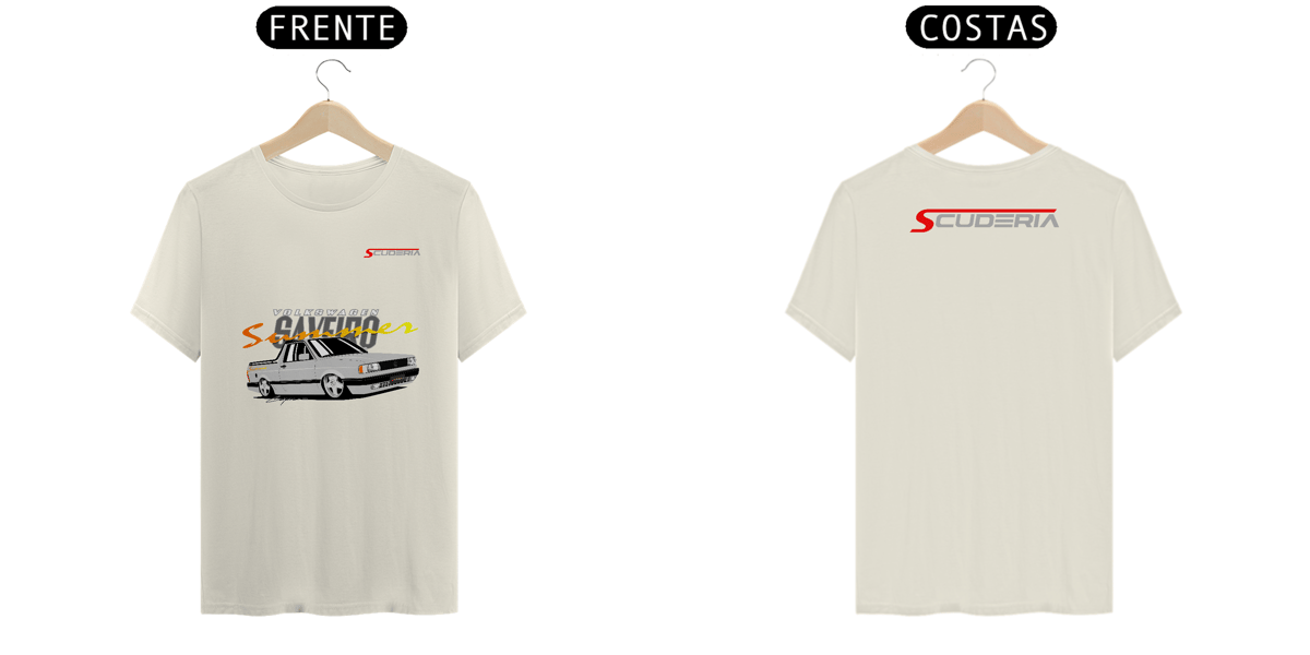 Nome do produto: T-Shirt Pima Coleção Anos 90 Saveiro Summer Prata Scuderia