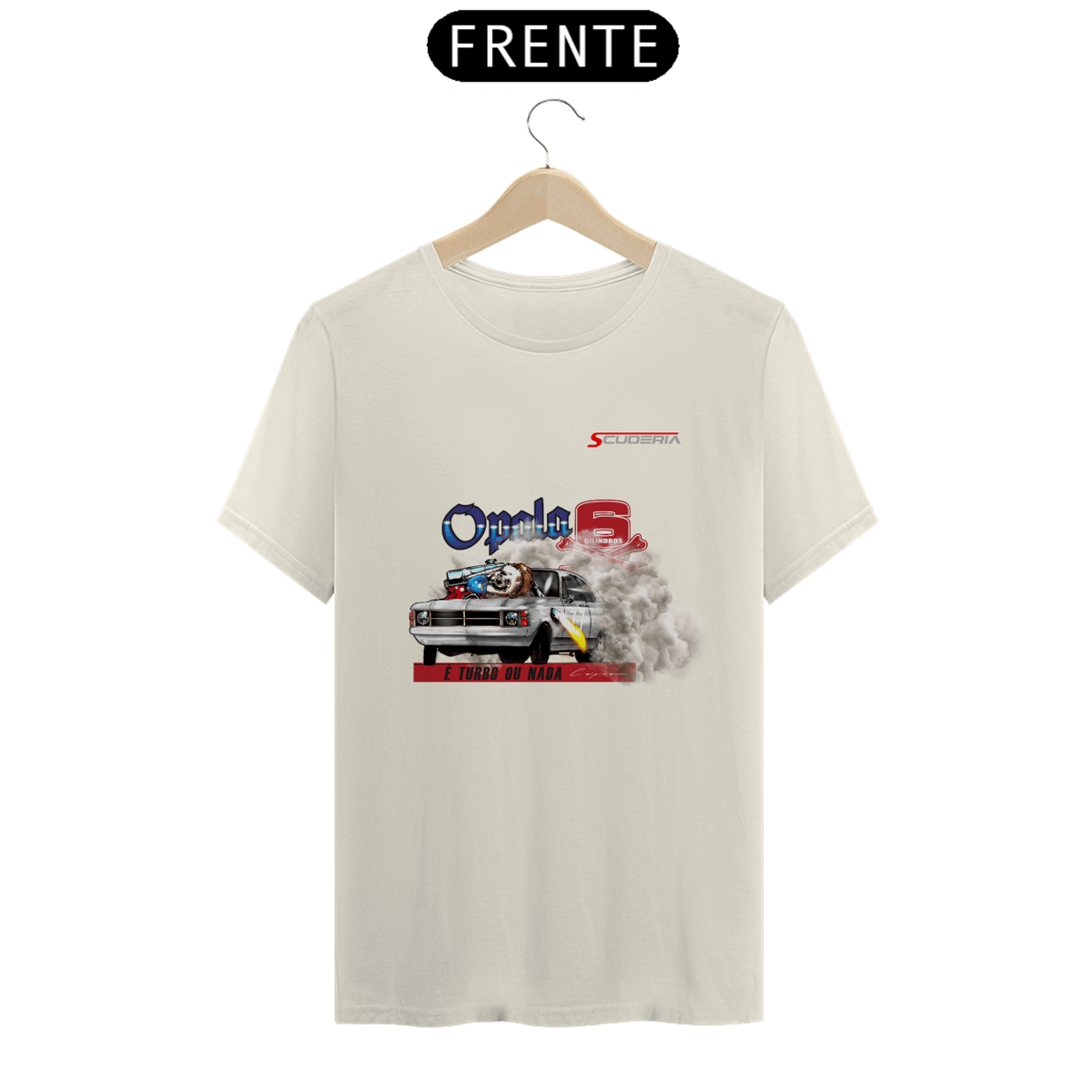 Nome do produto: T-Shirt Pima Opala Turbo Scuderia