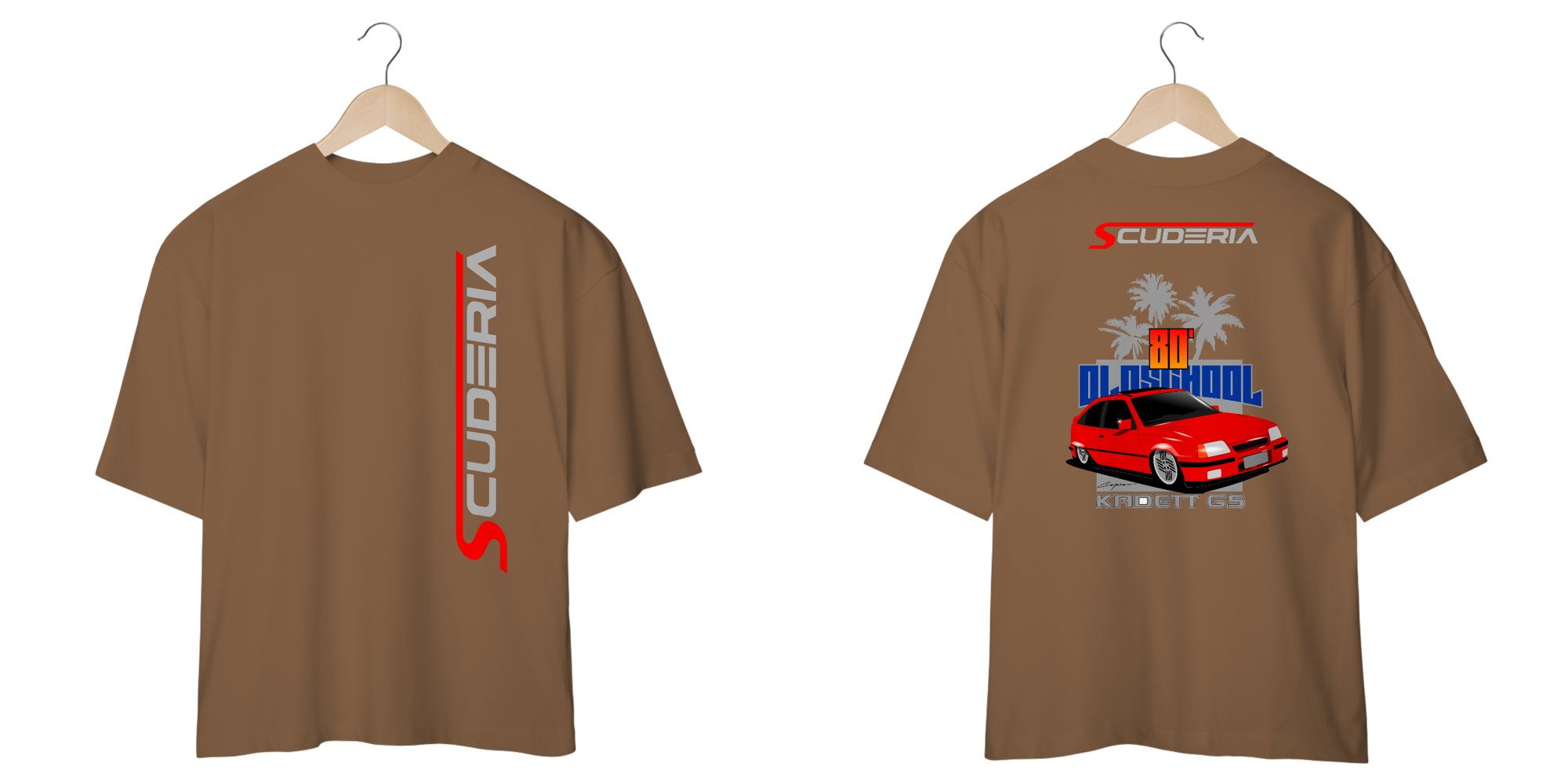 Camiseta Oversized Coleção Anos 80 kadett GS Scuderia