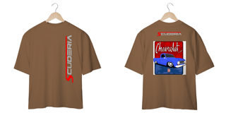 Nome do produto Camiseta Oversized Coleção Anos 70 C10 Azul Scuderia