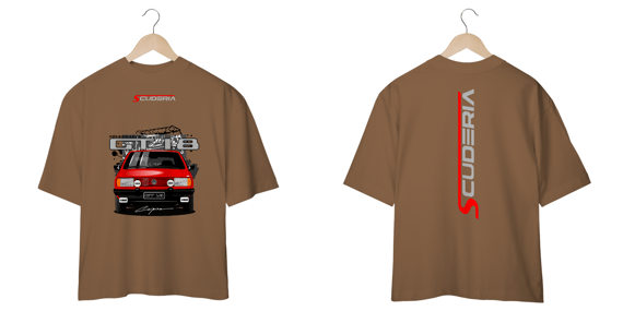 Camiseta Oversized Coleção Anos 80 Gol GT 1.8 Scuderia