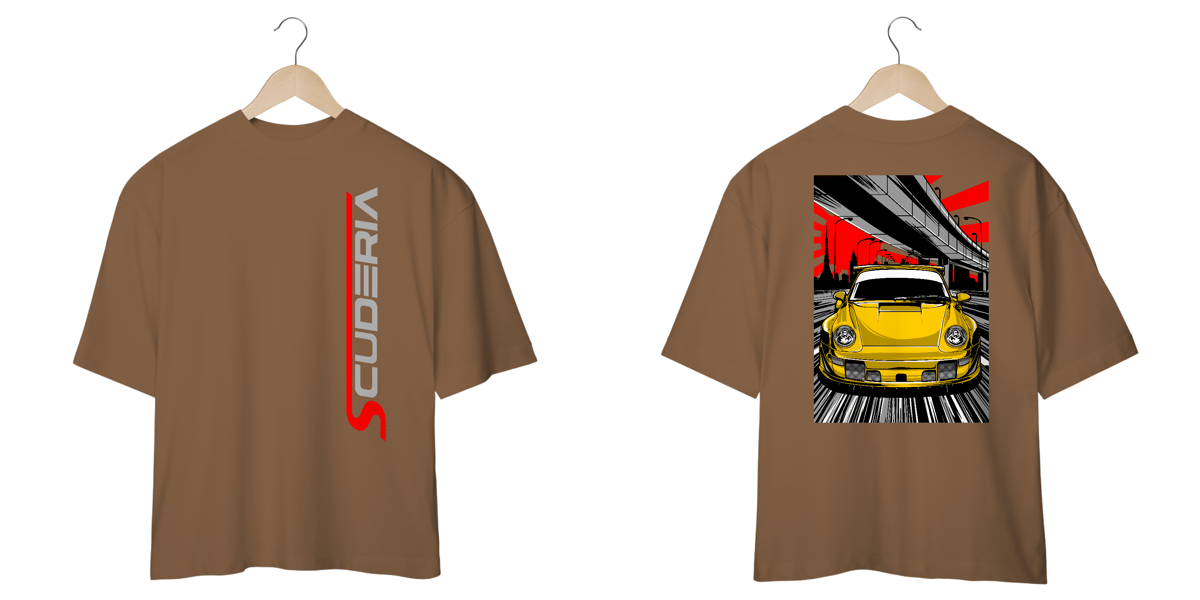 Nome do produto: Camiseta Oversized Porsche in Japan Scuderia