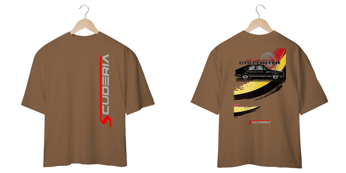 Nome do produto: Camiseta Oversized Coleção Anos 80 Passat GTS Pointer Scuderia