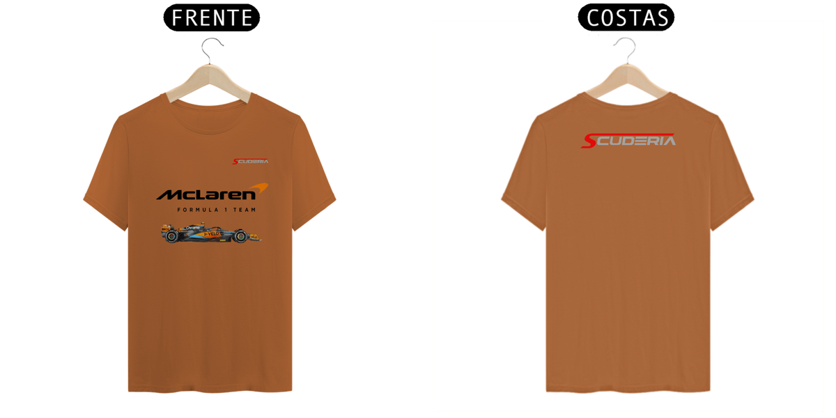 Nome do produto: T-Shirt Pima Mclaren Formula 1 Team Scuderia
