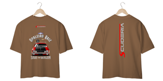 Nome do produto Camiseta Oversized Coleção Anos 70 Caravan SS 78 Vermelha Scuderia