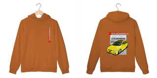 Nome do produto Moleton Canguru Coleção Anos 90 Corsa GSI Amarelo Scuderia