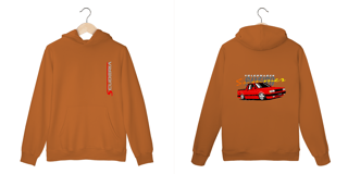 Nome do produto Moleton Canguru Coleção Anos 90 Saveiro Summer Vermelha Scuderia