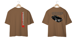 Nome do produto Camiseta Oversized Omega CD Preto 6 cilindros Scuderia