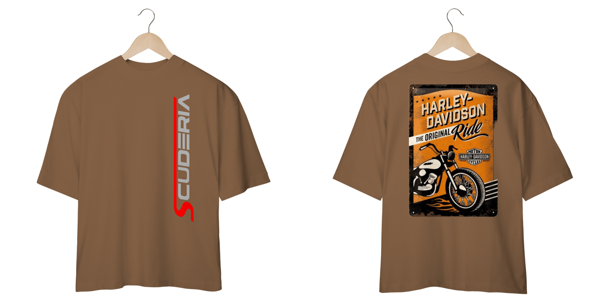 Camiseta Oversized Harley Davidson The Original Ride Scuderia