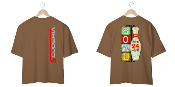 Camiseta Oversized Bowl 24hs Scuderia