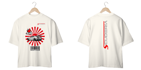 Camiseta Oversized GTR I Love JDM Scuderia