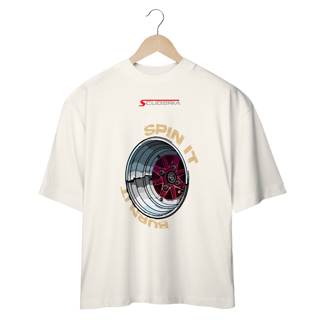 Nome do produto Camiseta Oversized Spin It Burn It Scuderia