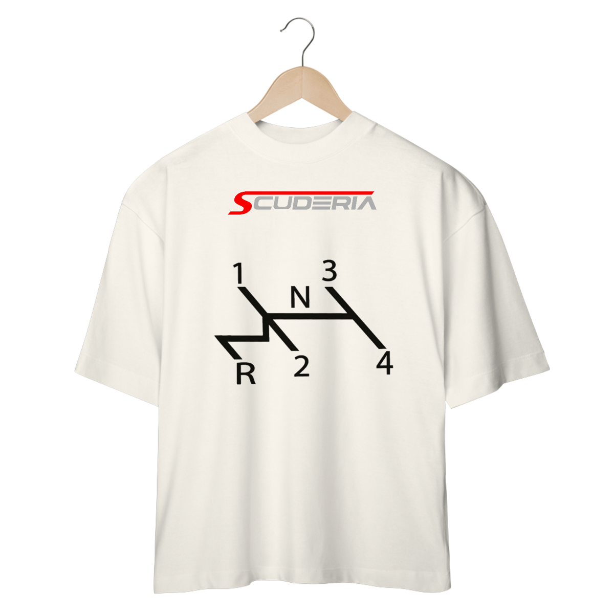 Nome do produto: Camiseta Oversized Câmbio Air Cooled Scuderia