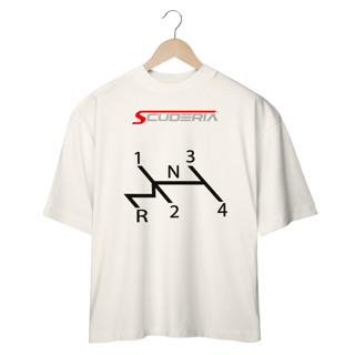 Camiseta Oversized Câmbio Air Cooled Scuderia