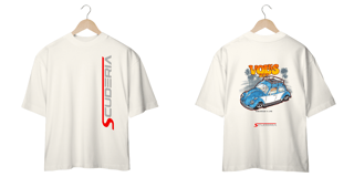 Nome do produto Camiseta Oversized Coleção Volks Day Fusca Azul Scuderia