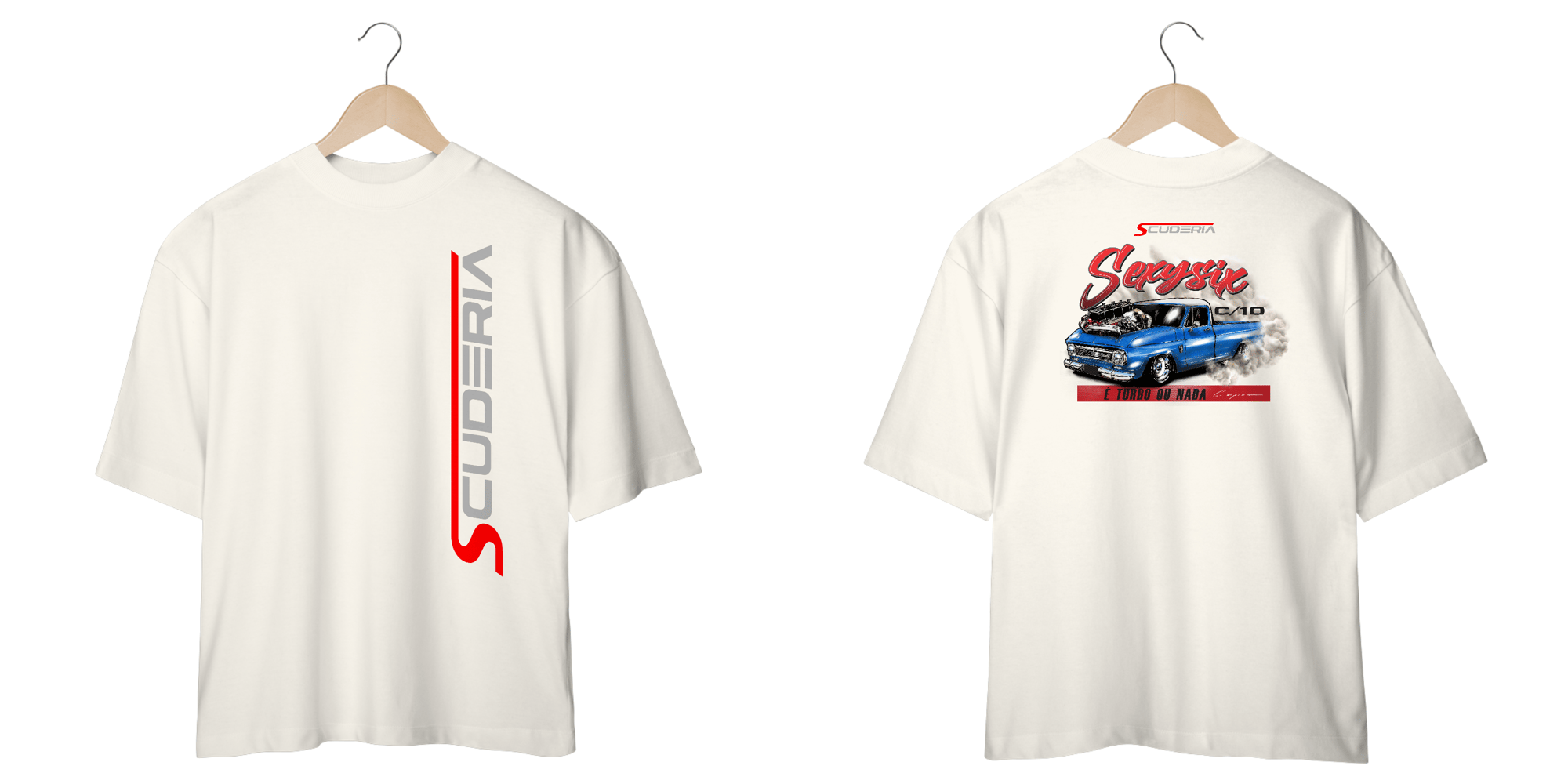 Camiseta Oversized C10 Sexysix Scuderia