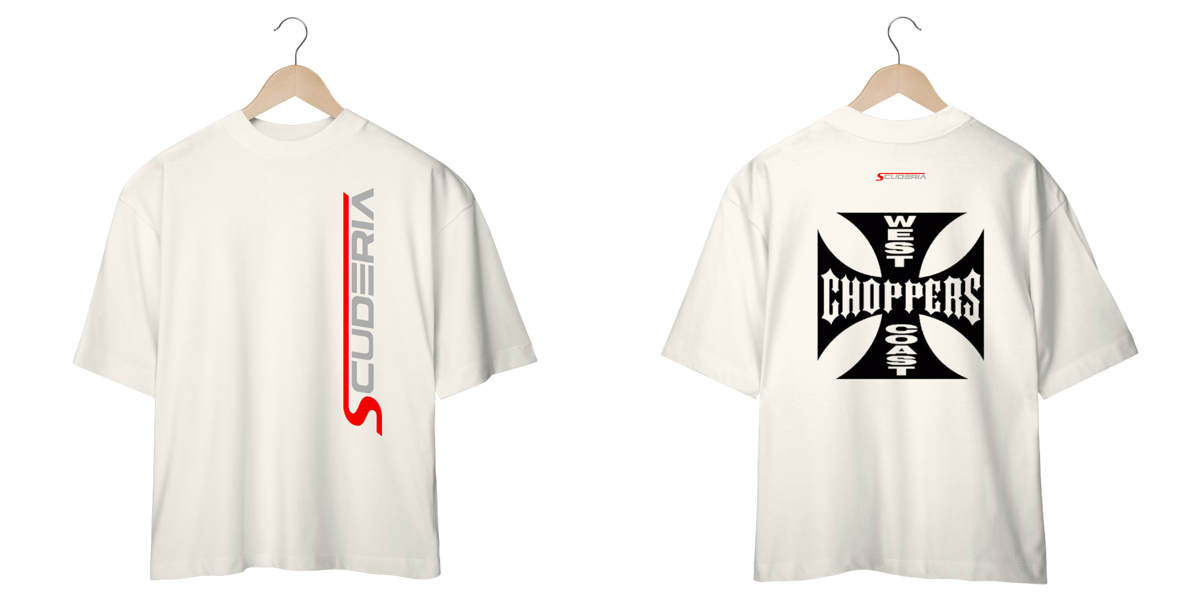 Nome do produto: Camiseta Oversized Choppers West Coast