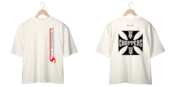 Camiseta Oversized Choppers West Coast
