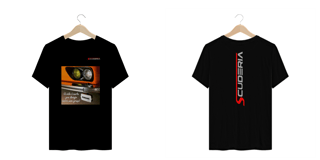 Nome do produto T-Shirt Plus Size Frases e Memes Vida Curta Scuderia