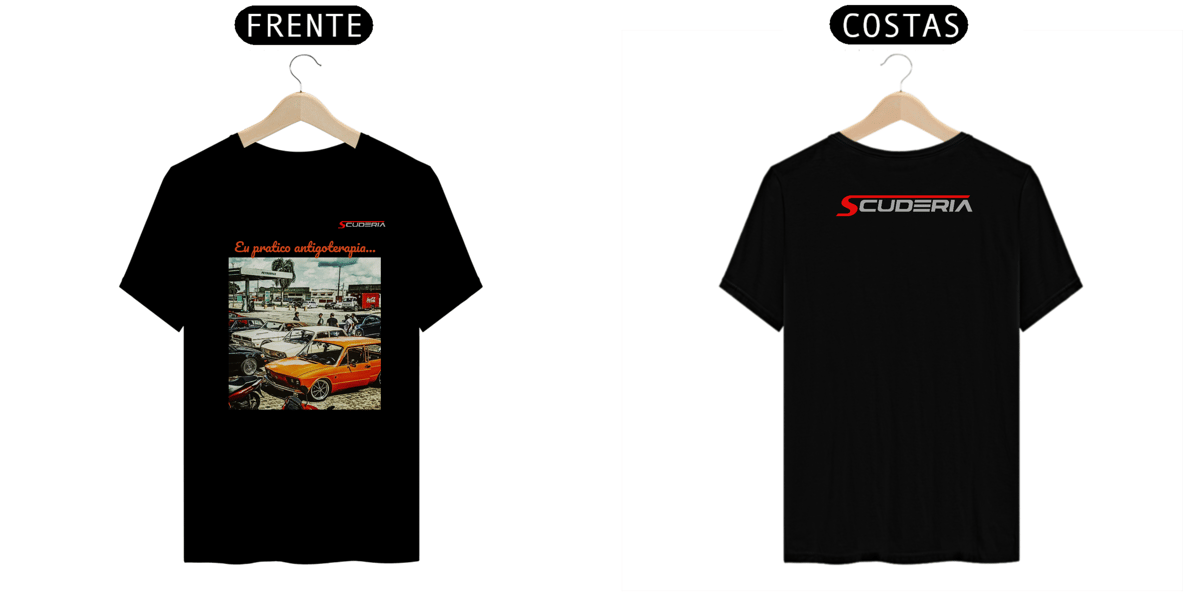 Nome do produto: T-Shirt Classic Antigoterapia Scuderia