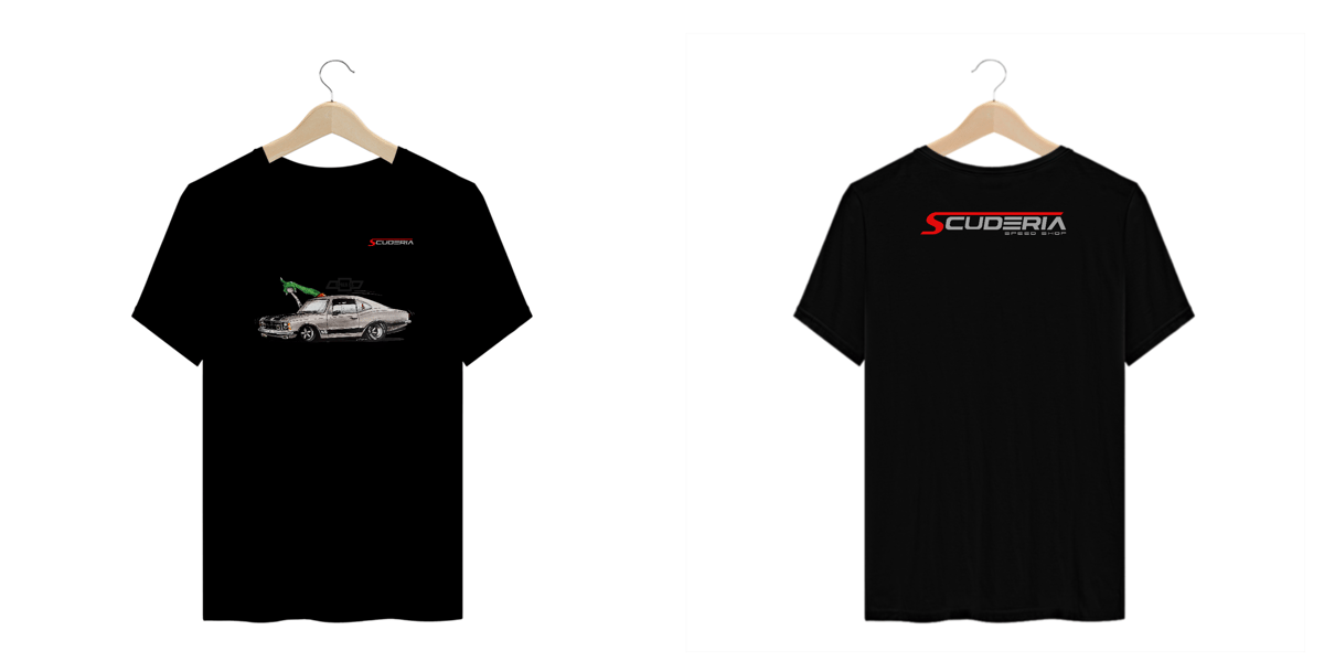 Nome do produto: T-Shirt Plus Size Opala SS Ghost Scuderia