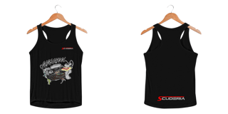 Nome do produto Regata Feminina UV Sport Dry Conjunto Old School (Toca Fitas TKR + Tojo) Scuderia