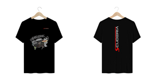 Nome do produto T-Shirt Plus Size Conjunto Old School (Toca Fitas TKR + Tojo) Scuderia