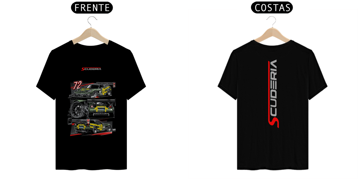 Nome do produto: T-Shirt Prime Corvette Racing Scuderia