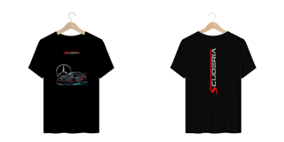 T-Shirt Plus Size Mercedes CLA AMG Scuderia