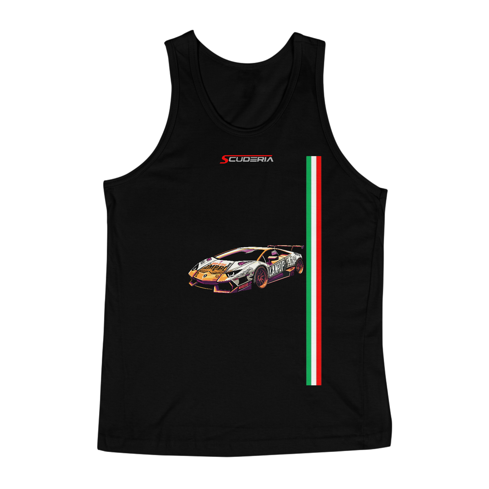 Regata Masculina Classic Lambo Italia Scuderia