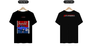 Nome do produto T-Shirt Pima Coleção Anos 70 C10 Azul Scuderia