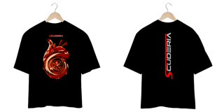 Nome do produto Camiseta Oversized Turbine Heart Scuderia