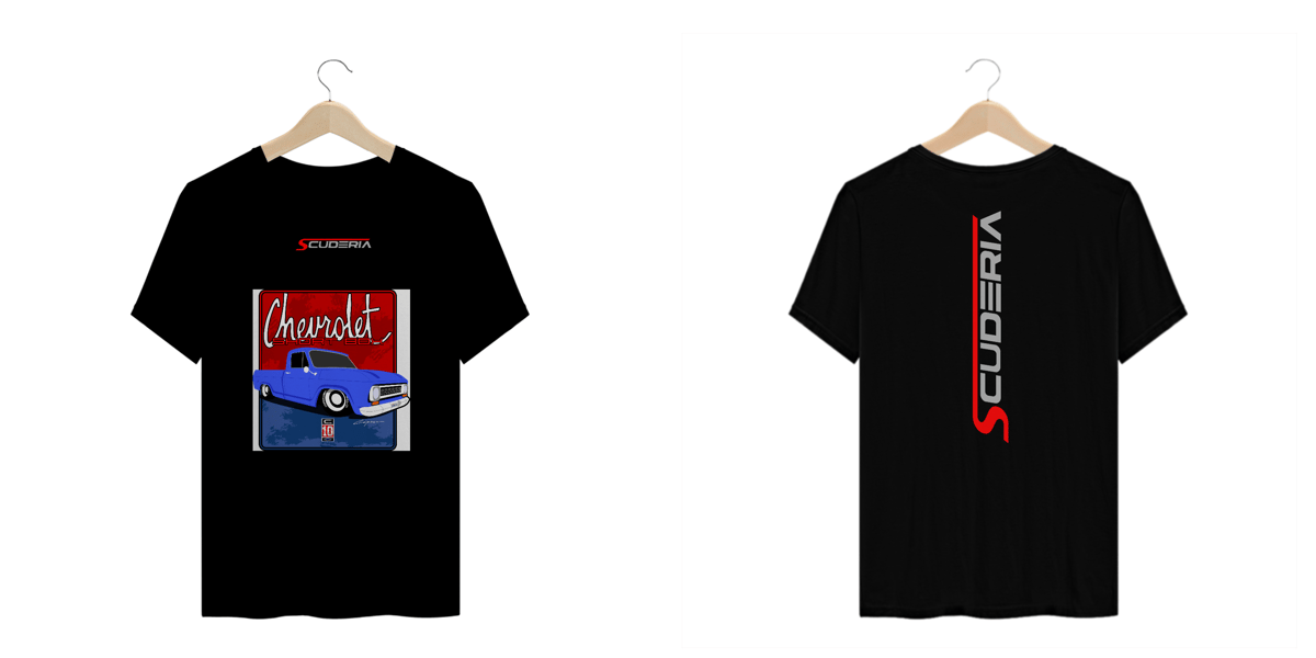 Nome do produto: T-Shirt Plus Size Coleção Anos 70 C10 Scuderia