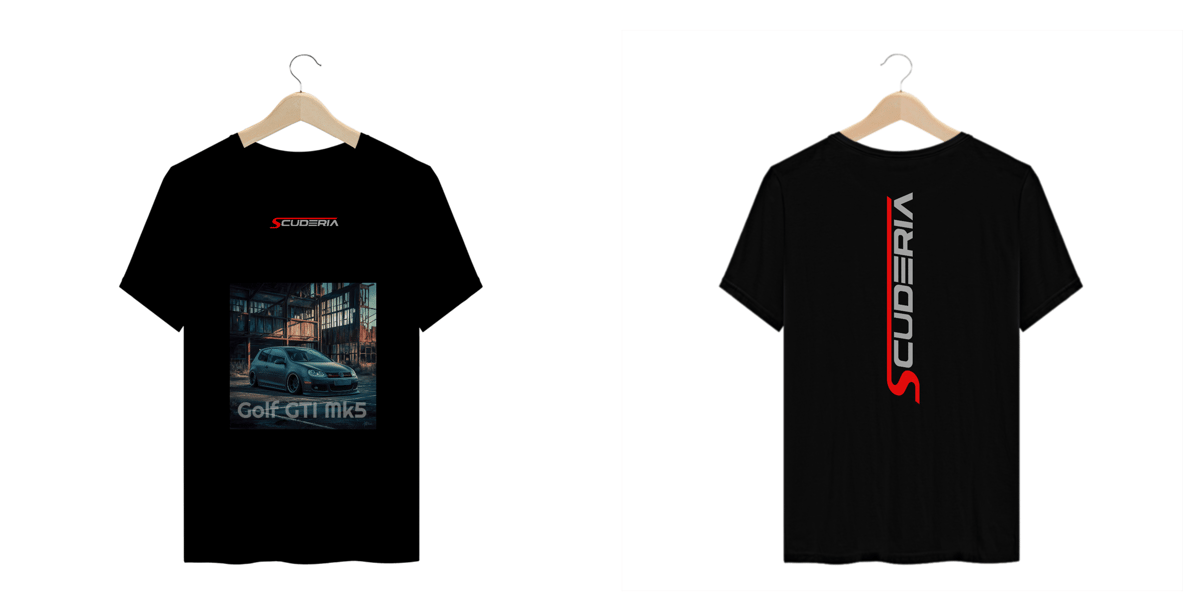 Nome do produto: T-Shirt Plus Size Golf GTI MK5 Scuderia