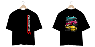 Nome do produto Camiseta Oversized Coleção Nissan Silvia JDM Scuderia
