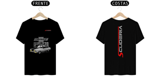 Nome do produto T-Shirt Prime Coleção Anos 70 Chevette GPII Cinza Scuderia