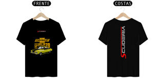 Nome do produto T-Shirt Classic Coleção Anos 70 Chevette GPII Amarelo Scuderia