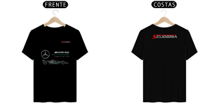Nome do produto T-Shirt Pima Mercedes AMG Petronas F1 Scuderia