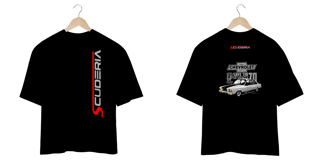 Nome do produto Camiseta Oversized Coleção Anos 70 Chevette GPII Cinza Scuderia