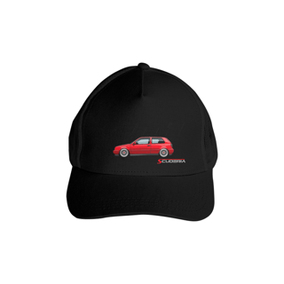 Nome do produto Boné Americano com Tela Golf GTI MK3 Scuderia