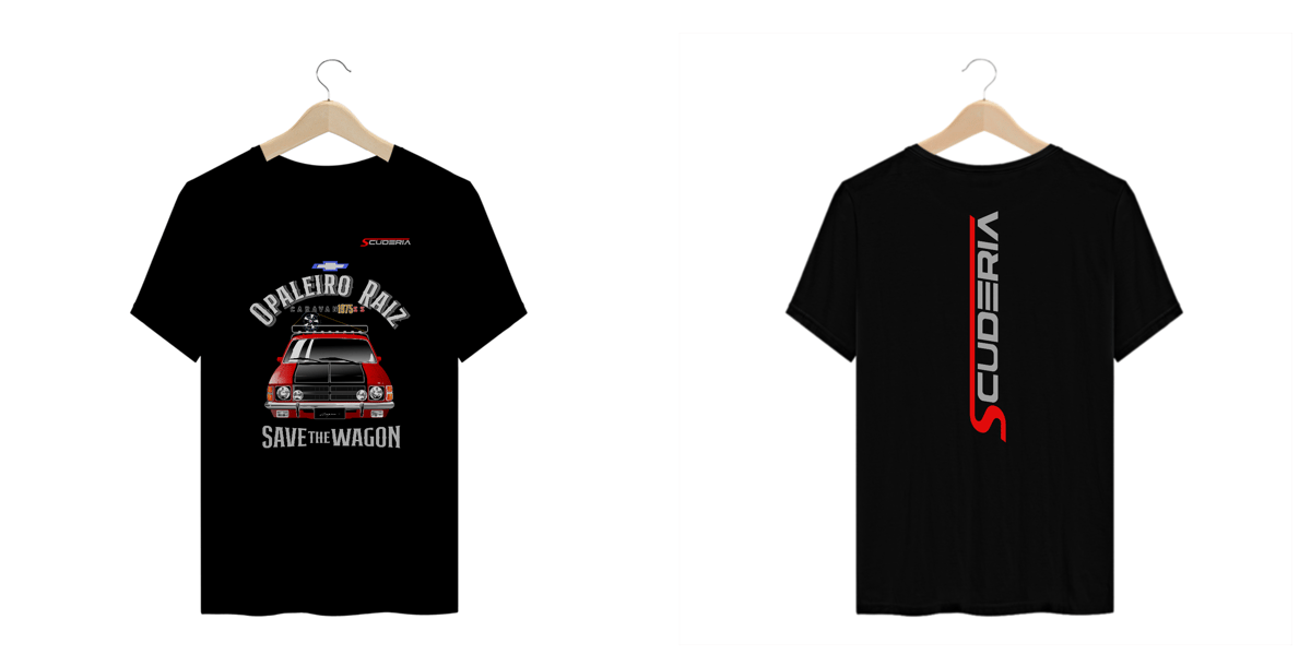 Nome do produto: T-Shirt Plus Size Coleção Anos 70 Caravan SS 78 Scuderia