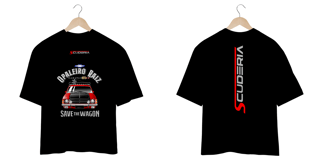 Nome do produto Camiseta Oversized Coleção Anos 70 Caravan SS 78 Vermelha Scuderia