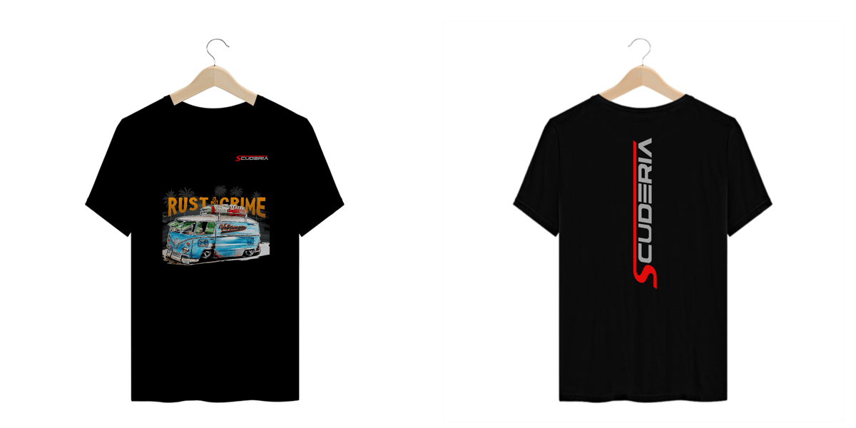 Nome do produto: T-Shirt Plus Size Kombi Rat Look Scuderia