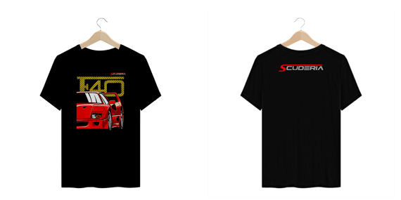 T-Shirt Plus Size Ferrari F40 Scuderia